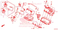FERRAMENTAS/CAIXA DE BATERIA para Honda AFRICA TWIN 1000 ABS 2017
