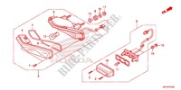 LUZ TRASEIRA/LUZ MATRICULA para Honda CB 125 F 2020