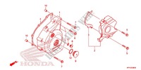 TAMPA CARTER ESQUERDA/ GERADOR(2) para Honda CB 125 F 2020