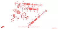 ARVORE CAMES/VALVULA para Honda BENLY 50 2012