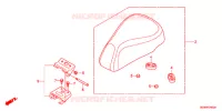 ASSENTO SIMPLES(2) para Honda BENLY 50 2012