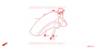 GUARDA LAMAS FRENTE para Honda BENLY 50 2012