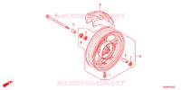 RODA FRENTE para Honda BENLY 50 2012