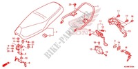 ASSENTO SIMPLES(2) para Honda EX5 110 Kick start, carburetor 2013