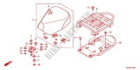 ASSENTO SIMPLES(2) para Honda SUPER CUB 50 -XJ- 2012