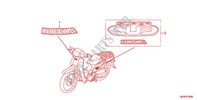 MARCA para Honda SUPER CUB 50 -XJ- 2012
