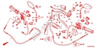 MANETE/INTERRUPTOR/CABO(1) para Honda PCX 125 D PRESTIGE 2011