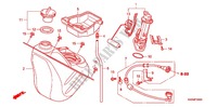 DEPOSITO COMBUSTIVEL para Honda PCX 125 S PRESTIGE 2011