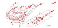 LUZ TRASEIRA(2) para Honda PCX 125 S PRESTIGE 2011