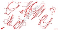 CARENAGEM TRASEIRA (AFS110B/C/D/E/F/H) para Honda WAVE 110 Front brake disc, Kick start 2011