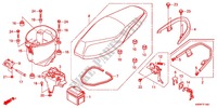 SELA (AFS110B/C/D/E/F/H) para Honda WAVE 110 Front brake disc, Kick start 2011