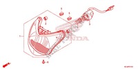 FAROL (NSC110CSD/E) para Honda SPACY 110 2012