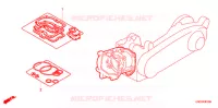 KIT A JUNTAS para Honda BIG RUCKUS 250 2005
