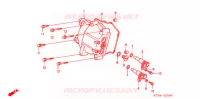 TAMPA CABECA MOTOR para Honda BIG RUCKUS 250 2005
