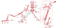 BOMBA PRINCIPAL TRASEIRA CILINDRO para Honda RVT 1000 R RC51 2001