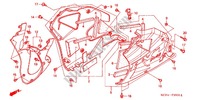 CARENAGEM INFERIOR ('00/'01) para Honda RVT 1000 R RC51 2001