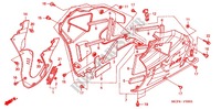 CARENAGEM INFERIOR ('02 '05) para Honda RVT 1000 R RC51 2002