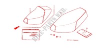 ASSENTO SIMPLES(2) para Honda VISION MET IN 50 1995
