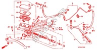 BOMBA PRINCIPAL TRASEIRA CILINDRO para Honda ST 1300 ABS 2010