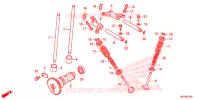 ARVORE CAMES/VALVULA para Honda FOURTRAX 420 RANCHER 4X4 ES 2014