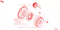 CARRETO ARRANQUE para Honda FOURTRAX 420 RANCHER 4X4 ES 2014