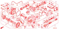 CARRETO FINAL FRENTE para Honda FOURTRAX 420 RANCHER 4X4 ES 2014