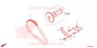 CORRENTE ARVORE CAMES/TENSOR para Honda FOURTRAX 420 RANCHER 4X4 ES 2014