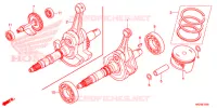 EIXO DE MANIVELAS/PISTAO para Honda FOURTRAX 420 RANCHER 4X4 ES 2014