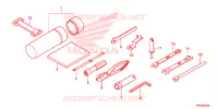 FERRAMENTAS/CAIXA DE BATERIA para Honda FOURTRAX 420 RANCHER 4X4 ES 2014