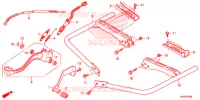 PEDAL/POUSA PES para Honda FOURTRAX 420 RANCHER 4X4 ES 2014