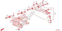 BRAqO FRENTE para Honda FOURTRAX 420 RANCHER 4X4 Manual Shift CAMO 2014