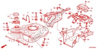 DEPOSITO COMBUSTIVEL para Honda FOURTRAX 420 RANCHER 4X4 Manual Shift CAMO 2014