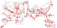 PRINCIPAL DO FREIO DIANTEIRO CILINDRO para Honda FOURTRAX 420 RANCHER 4X4 Manual Shift CAMO 2014