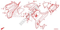 TAMPA LATERAL/TAMPA DO TANQUE para Honda FOURTRAX 420 RANCHER 4X4 Manual Shift CAMO 2014