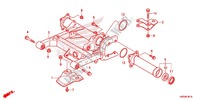 BRACO OSCILANTE/CORPO CORRENTE para Honda FOURTRAX 420 RANCHER 4X4 Manual Shift 2014