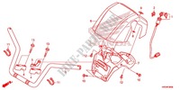 PUNHO GUIADOR para Honda FOURTRAX 420 RANCHER 4X4 Manual Shift 2014