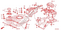 DEPOSITO COMBUSTIVEL para Honda FOURTRAX 420 RANCHER 4X4 Manual Shift CAMO 2015