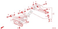 BRAqO FRENTE para Honda FOURTRAX 420 RANCHER 4X4 Manual Shift CAMO 2015