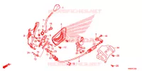ALAVANCA MUDANCAS para Honda FOURTRAX 500 RUBICON DCT EPS 2015