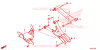 BRACO TRASEIRO para Honda FOURTRAX 500 RUBICON DCT EPS 2015