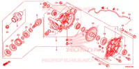 CARRETO FINAL TRASEIRO para Honda FOURTRAX 500 RUBICON DCT EPS 2015