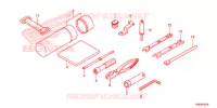 FERRAMENTAS/CAIXA DE BATERIA para Honda FOURTRAX 500 RUBICON DCT EPS 2015