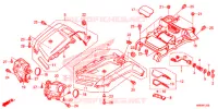 GUARDA LAMAS FRENTE para Honda FOURTRAX 500 RUBICON DCT EPS 2015