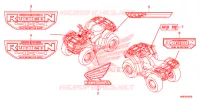 MARCA/EMBLEMA para Honda FOURTRAX 500 RUBICON DCT EPS 2015