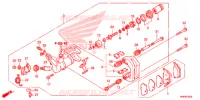 PINCA TRAVAO TRASEIRO para Honda FOURTRAX 500 RUBICON DCT EPS 2015