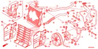 RADIADOR para Honda FOURTRAX 500 RUBICON DCT EPS 2015