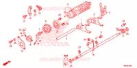 TAMBOR MUDANCAS/FORQUILHA para Honda FOURTRAX 500 RUBICON DCT EPS 2015