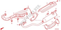 SILENCIADOR ESCAPE(2) para Honda FOURTRAX 500 FOREMAN 4X4 Electric Shift, Power Steering 2014
