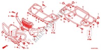 BANCO/COQUILHA para Honda FOURTRAX 500 FOREMAN 4X4 Power Steering, CAMO 2014
