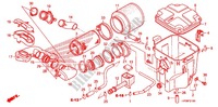 TAMPA FRENTE/FILTRO AR para Honda FOURTRAX 500 FOREMAN 4X4 Electric Shift, Power Steering 2009